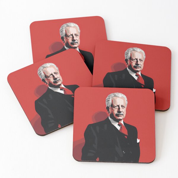 Item preview, Harold Macmillan | Red minimalism designed and sold by ComicsFactory.
