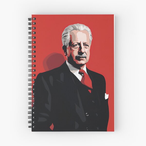 Item preview, Harold Macmillan | Red minimalism designed and sold by ComicsFactory.