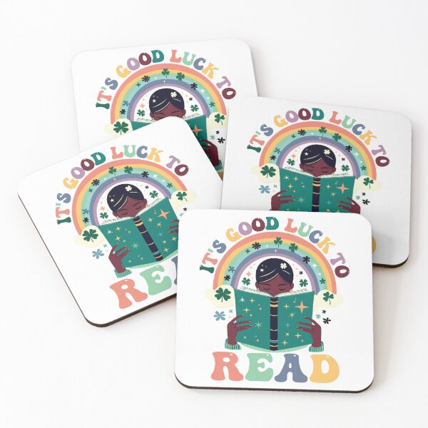 Item preview, It's Good Luck To Read designed and sold by Stick-Artistry.