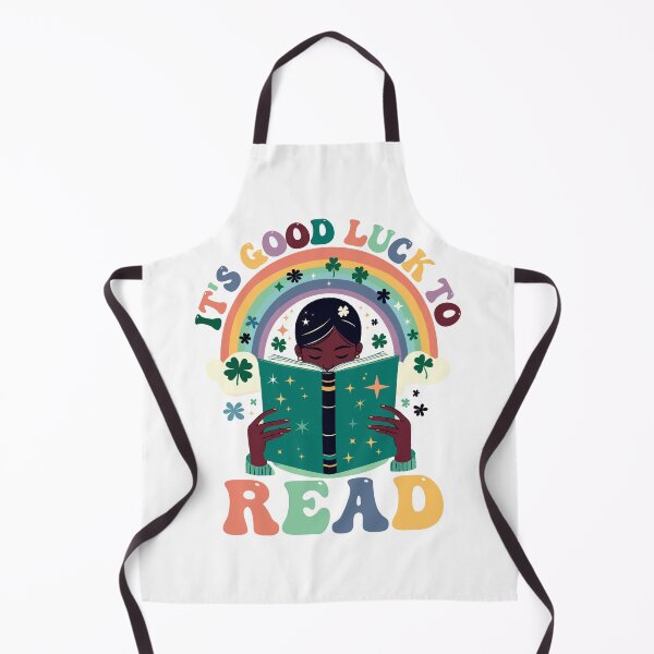 Item preview, It's Good Luck To Read designed and sold by Stick-Artistry.