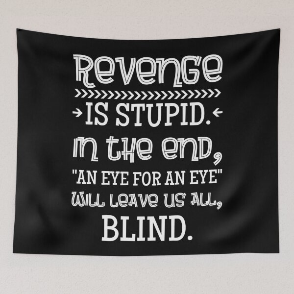 Item preview, Revenge is stupid designed and sold by Nas-T-Shirt-Co.