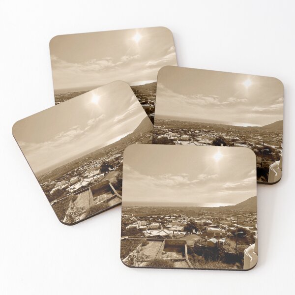 Item preview, Mountains Sea and Sky in Sepia Tone designed and sold by Pamela Storch.