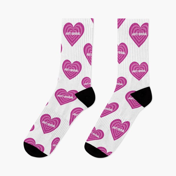Item preview, anti social heart designed and sold by btwjulis.