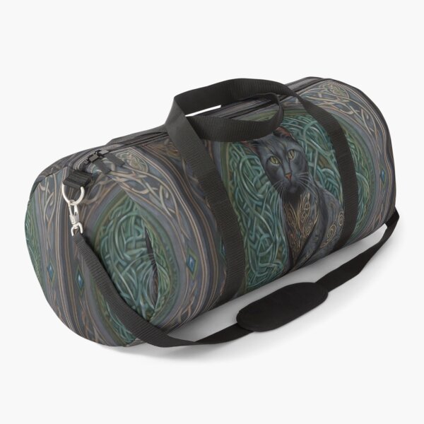 Item preview, Cat Animal Art Celtic Knot designed and sold by druidwolfart.