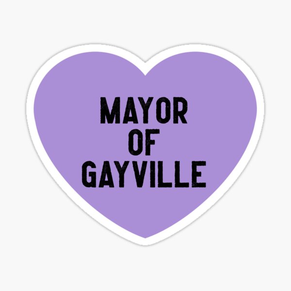 Item preview, mayor of gayville designed and sold by createandrogyny.