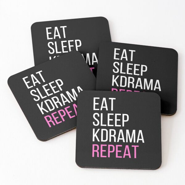 Item preview, Eat Sleep Kdrama Repeat designed and sold by Hyunnibear.
