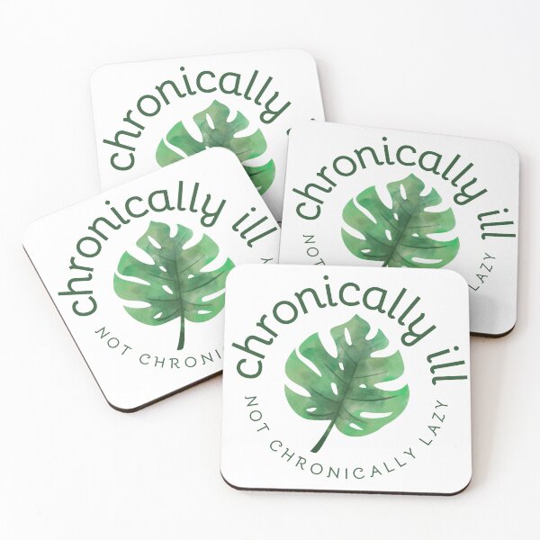 Item preview, Chronically Ill - Not Chronically Lazy - Monstera designed and sold by SayWhatYouFeel.
