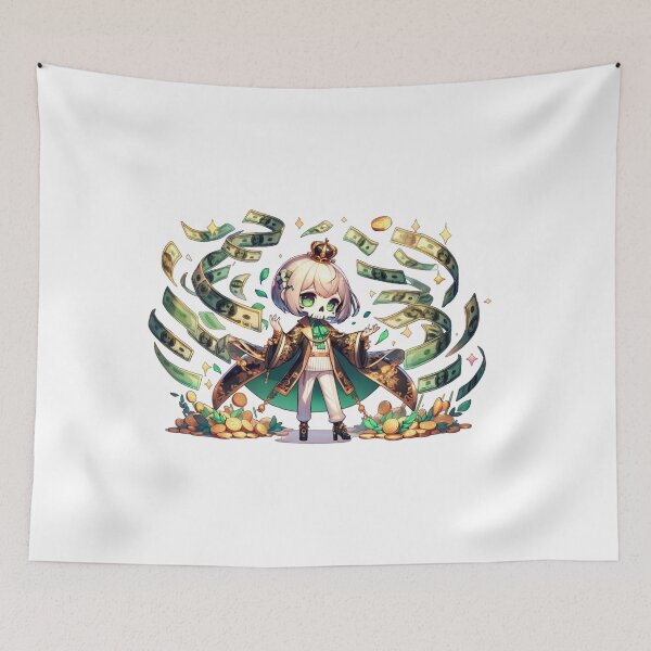 Item preview, Girl Throwing Money Dollars and Coins Around designed and sold by kylmllr101684.