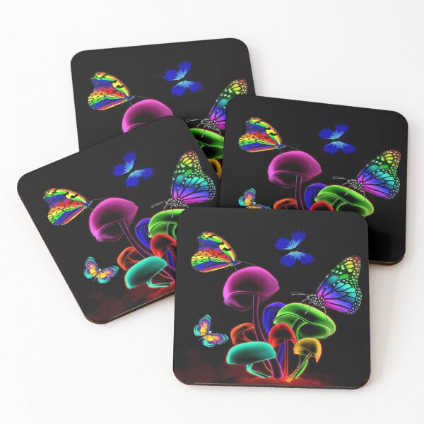 Item preview, WORLD GLOWING MUSHROOMS designed and sold by johnnyssandart.