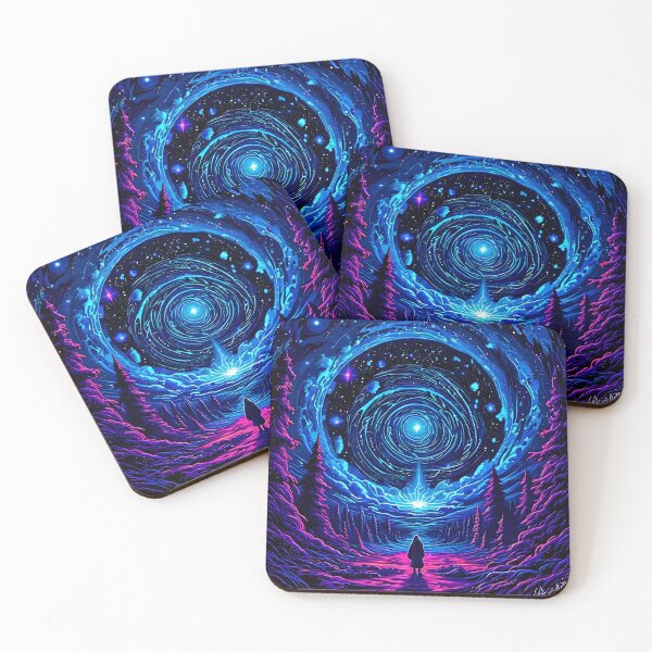 Item preview, Psychedelic Landscape AI Generated Art designed and sold by My Artprintz.