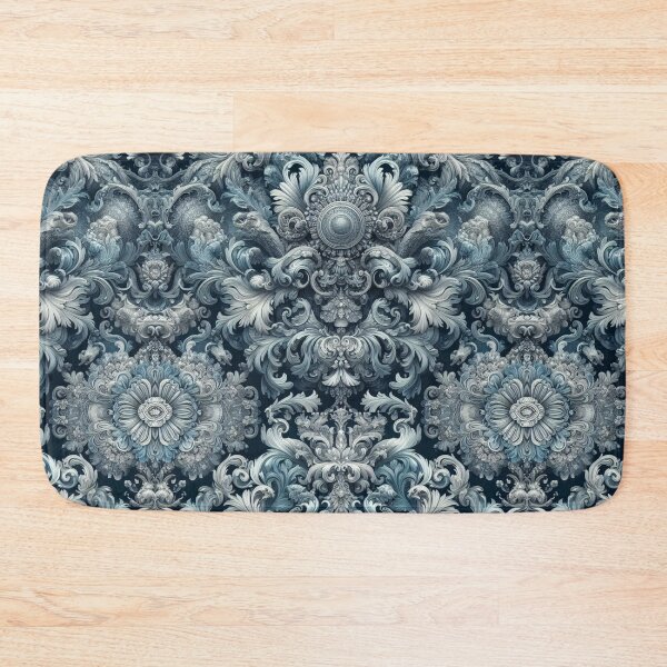 Item preview, Powder Blue & Silver Baroque designed and sold by DesignsByPrnces.