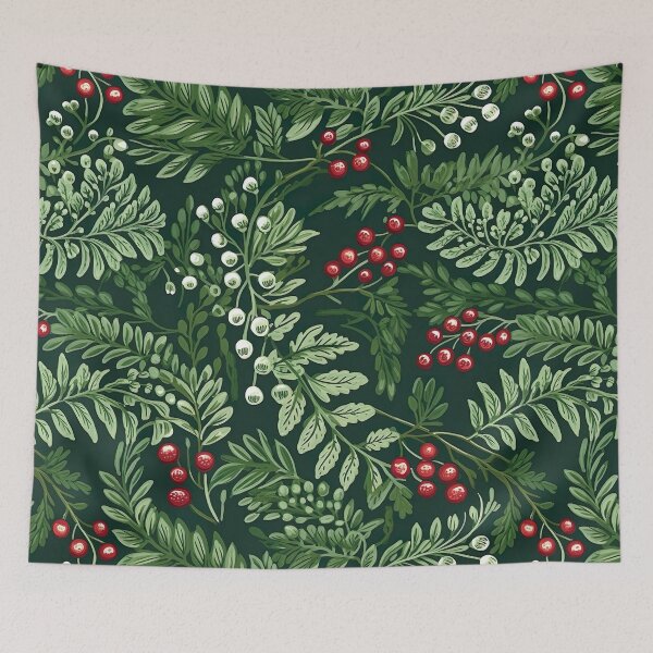 Item preview, Cottagecore Botanical Floral Herbs Plants Berries Pressed Flowers designed and sold by fluffstuffgifts.