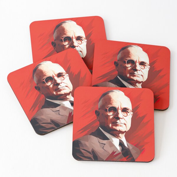 Item preview, Harry S. Truman | Red minimalism designed and sold by ComicsFactory.