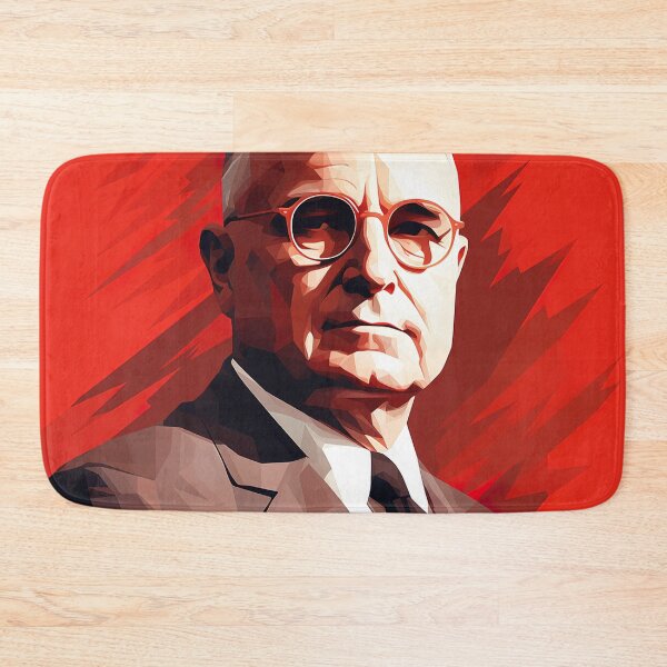Item preview, Harry S. Truman | Red minimalism designed and sold by ComicsFactory.