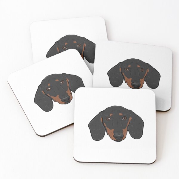 Item preview, Dachshund face designed and sold by petartbymaddie.