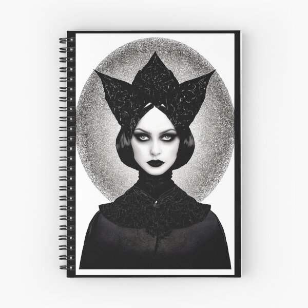 Item preview, Dark Art Gothic Lady portrait  in Frame moon designed and sold by NPC-Trader.