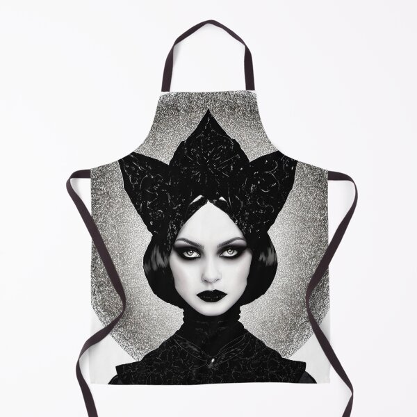 Item preview, Dark Art Gothic Lady portrait  in Frame moon designed and sold by NPC-Trader.