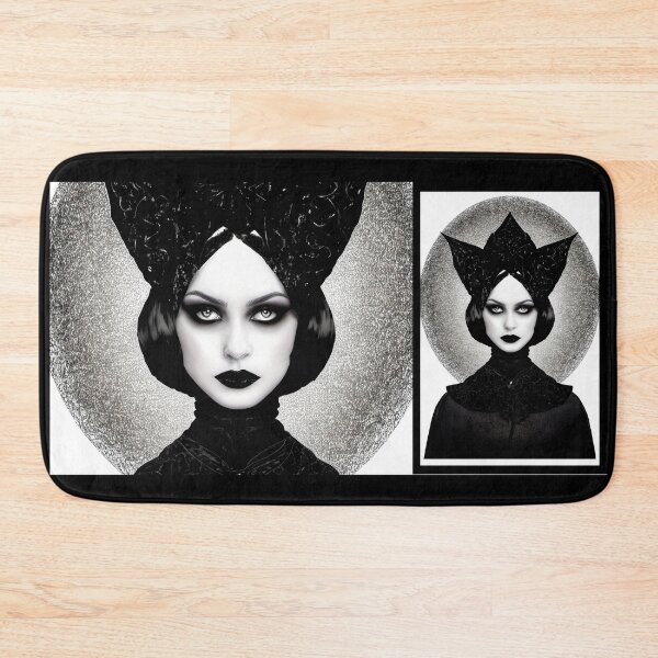 Item preview, Dark Art Gothic Lady portrait  in Frame moon designed and sold by NPC-Trader.