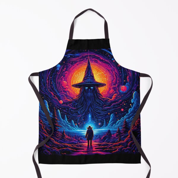 Item preview, Psychedelic Wizard in Space AI Generated designed and sold by NikoVerse Studio.
