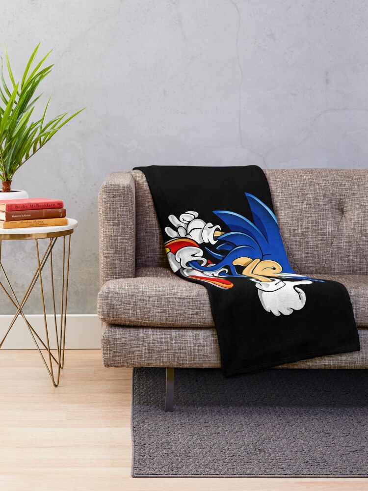 Sonic Throw Blanket