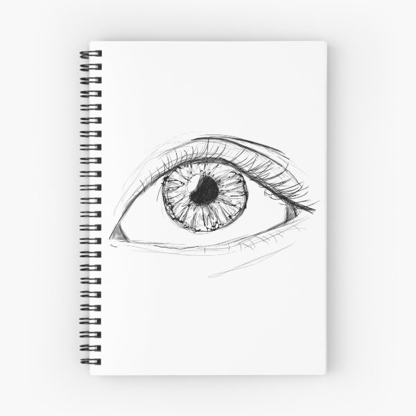 Item preview, Simple Eye Sketch designed and sold by ClearAndHappy.
