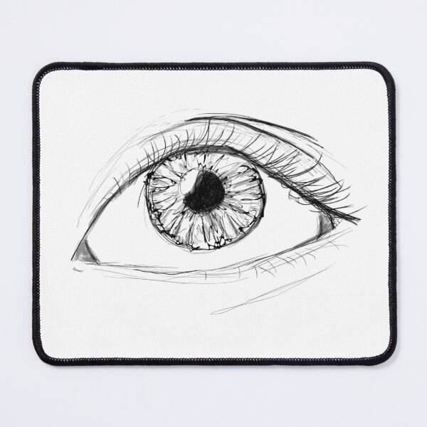 Item preview, Simple Eye Sketch designed and sold by ClearAndHappy.