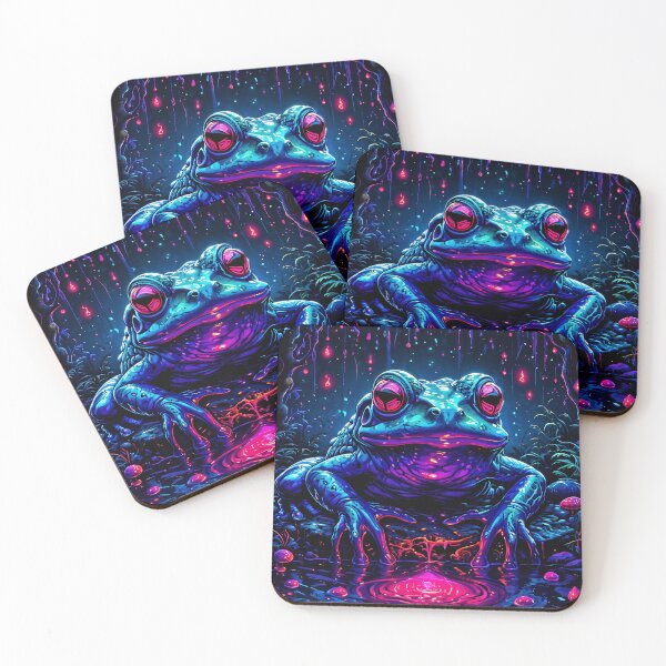 Item preview, Psychedelic Frog AI Generated designed and sold by My Artprintz.