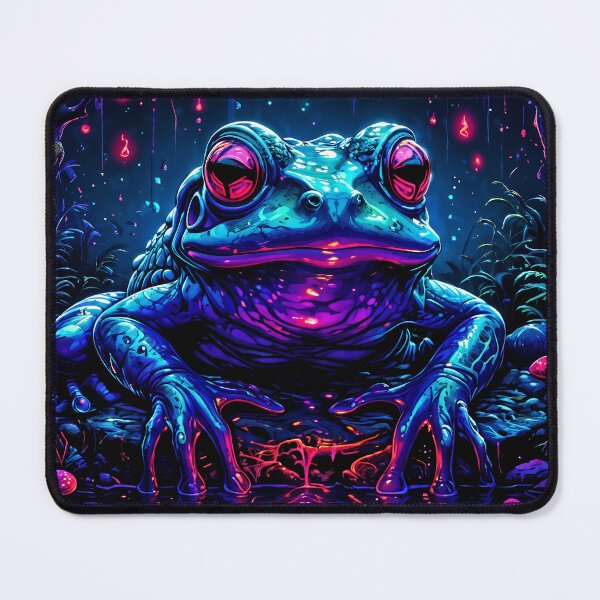 Item preview, Psychedelic Frog AI Generated designed and sold by My Artprintz.