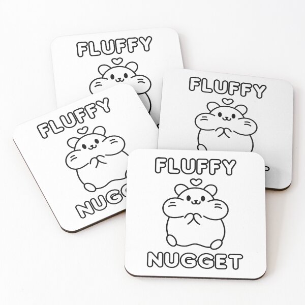 Item preview, Fluffy nugget funny gift for hamster owners designed and sold by CreateRabbits.