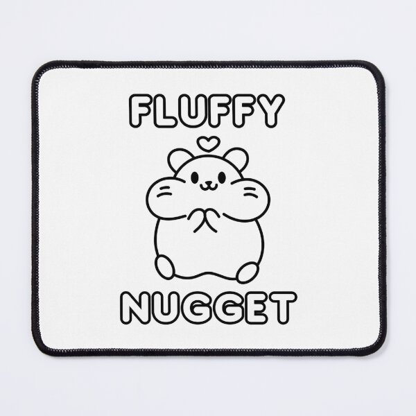Item preview, Fluffy nugget funny gift for hamster owners designed and sold by CreateRabbits.