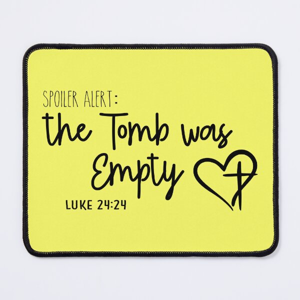 Item preview, Spoiler Alert The Tomb was Empty - Easter Shirt - Religious Easter Shirt - God Shirt - Cut File for Crafters - Clipart Luke 24 designed and sold by Rustic + Rose Creative Co..