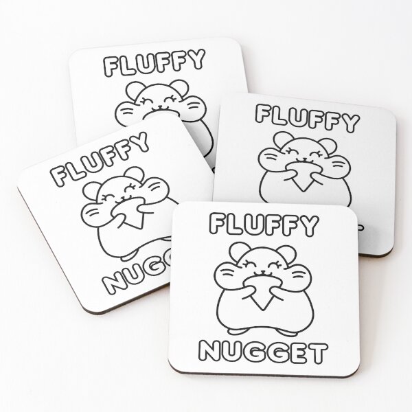 Item preview, Fluffy nugget funny gift for hamster owners designed and sold by CreateRabbits.