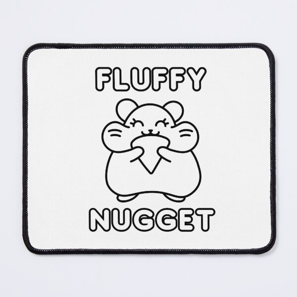 Item preview, Fluffy nugget funny gift for hamster owners designed and sold by CreateRabbits.