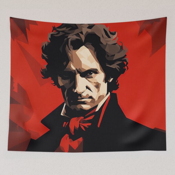 Item preview, Hector Berlioz | Red minimalism designed and sold by ComicsFactory.