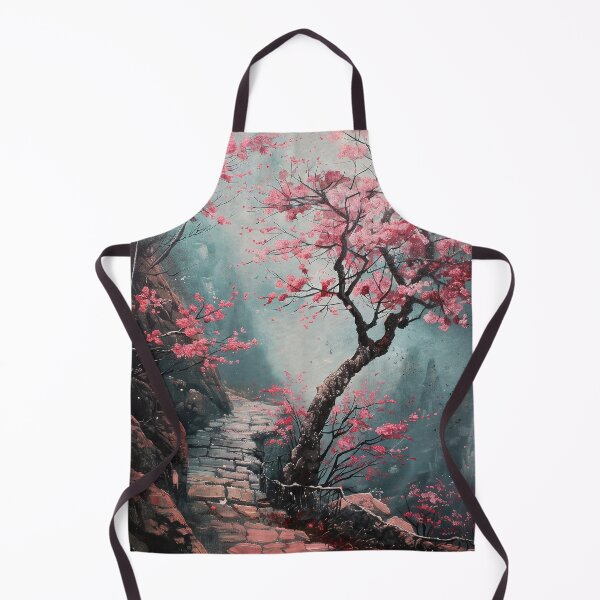 Item preview, Canvas Symphony: Japanese Cherry Blossoms in Traditional Painting, Harmonizing Nature's Elegance with Japan's Scenic Landscape designed and sold by Mullet Monkey.