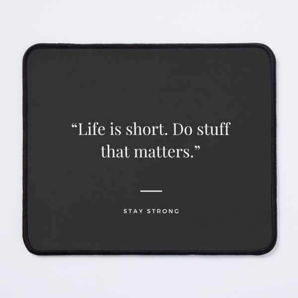 Item preview, Life Is Short designed and sold by Burkae.