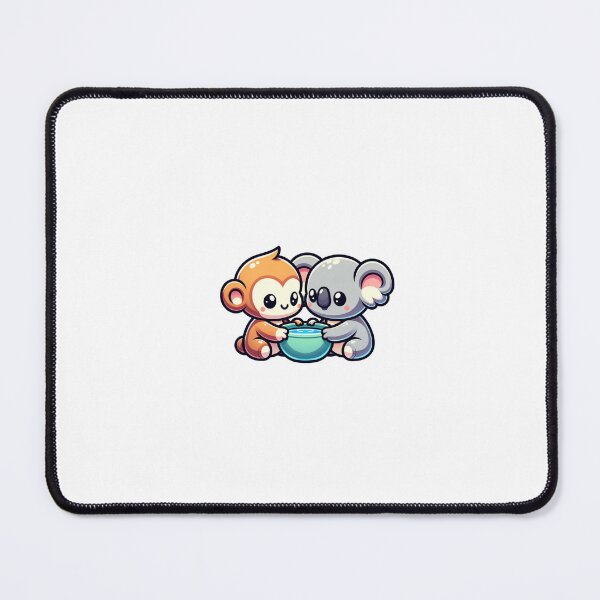 Item preview, Monkey and Koala Share Water designed and sold by hnichm.