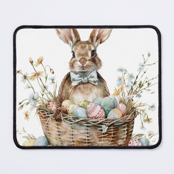 Item preview, Easter Bunny Easter Eggs Easter Basket Flowers Easter Basket Stuffer designed and sold by westside310.