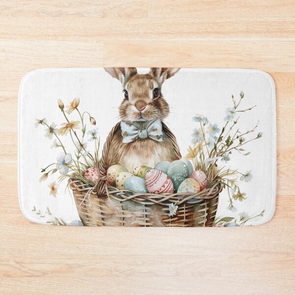 Item preview, Easter Bunny Easter Eggs Easter Basket Flowers Easter Basket Stuffer designed and sold by westside310.