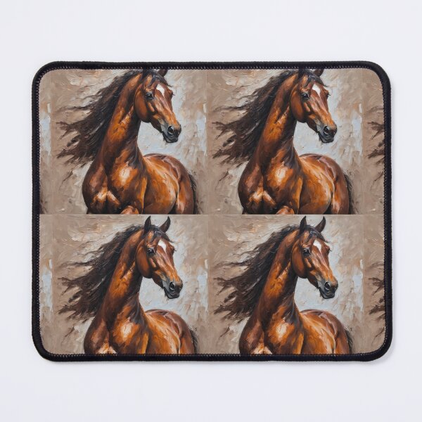Item preview, Brown Horse Oil Painted designed and sold by Burkae.