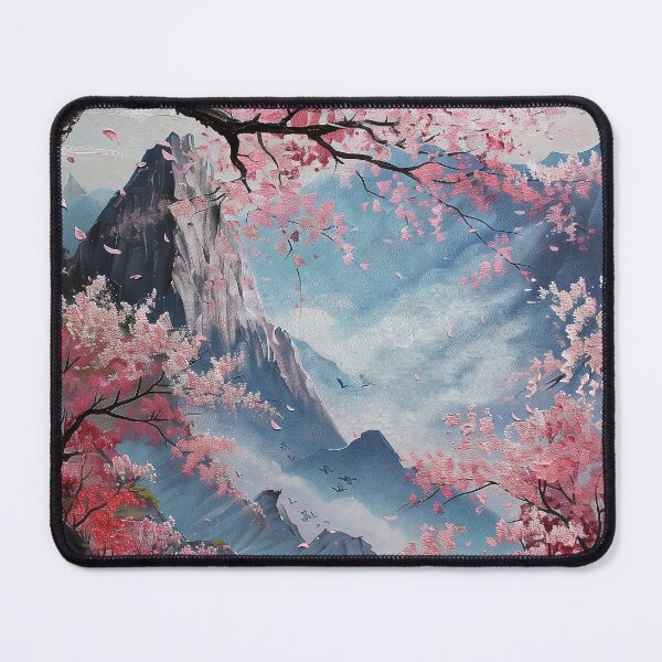 Item preview, Sakura Dreams: Traditional Canvas Artwork of Japanese Cherry Blossoms designed and sold by Mullet Monkey.