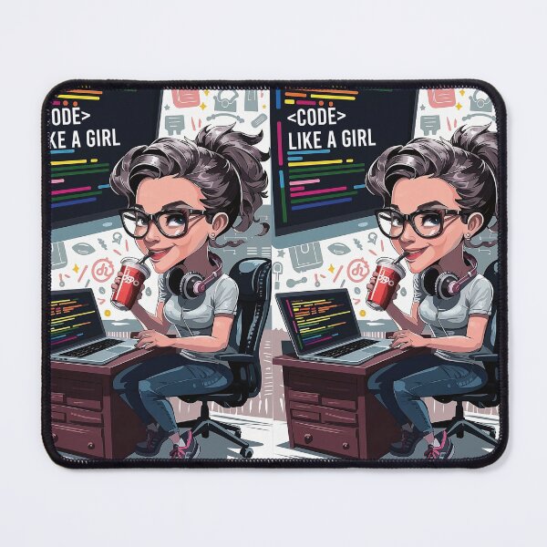 Item preview, Code like a Girl designed and sold by softwaretesting.