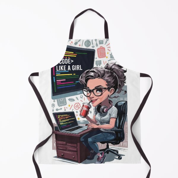 Item preview, Code like a Girl designed and sold by softwaretesting.