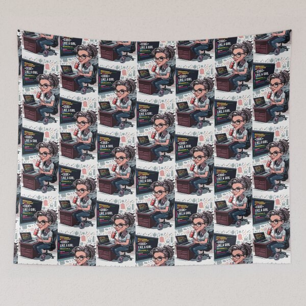 Item preview, Code like a Girl designed and sold by softwaretesting.
