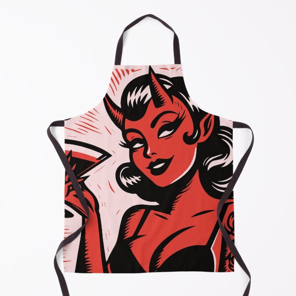 Item preview, Retro Devil Girl designed and sold by Texterns.