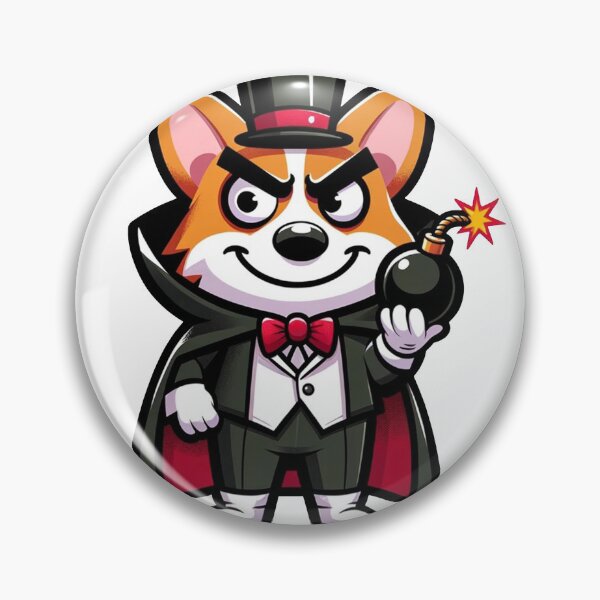 Item preview, Corgi the mischievous magician designed and sold by FerdiEverywhere.