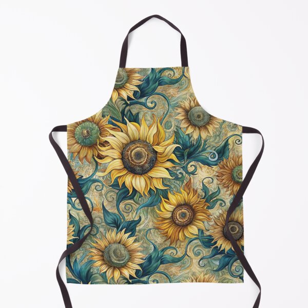 Item preview, Pattern Sunflowers Style Van Gogh designed and sold by AOCollections.