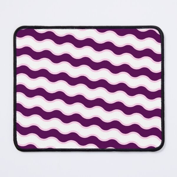 Item preview, Purple & Pink Alternating Color Wave Lines Prolific Pattern designed and sold by Alchemy-A-La-G.