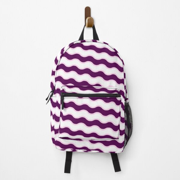 Item preview, Purple & Pink Alternating Color Wave Lines Prolific Pattern designed and sold by Alchemy-A-La-G.