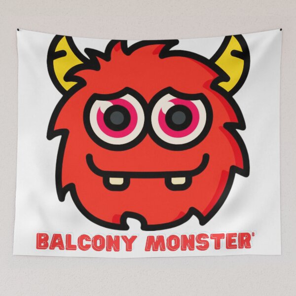 Item preview, Balcony Monster Art designed and sold by JojoArtEvo.